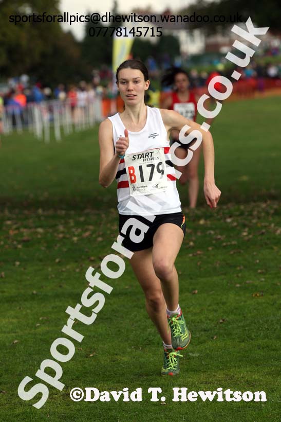 Senior womens Northern Cross Country Relays, Graves Park, Sheffield. Photo: David T. Hewitson/Sports for All Pics